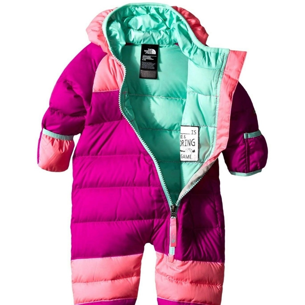 The North Face infant lil snuggler down suit